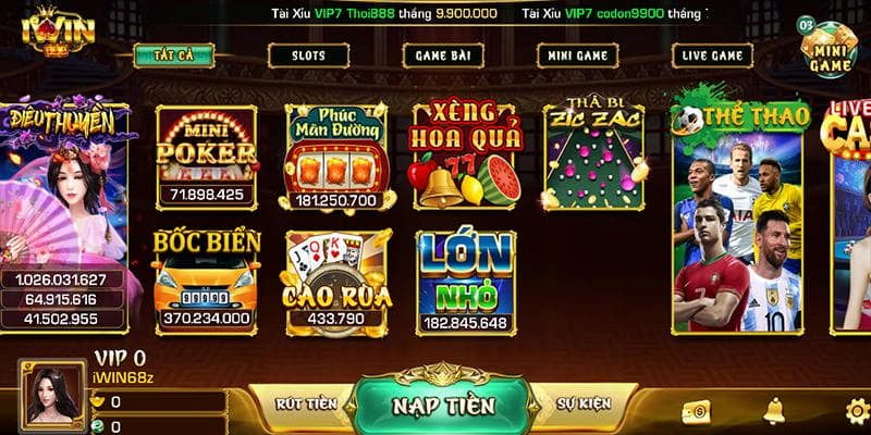 Hướng dẫn truy cập và đăng ký tài khoản IWIN trên web